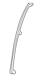 6740876030 - : 2019-2024 Lexus - Sash Channel for Lexus: UX200, UX250h, UX300h Image