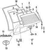6940495D00 - : 1991-1997 Toyota Previa - Stop for Toyota: Previa Image