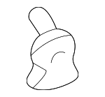 893837821A - Body: Connector Rod Clip for Audi: 100, 100 Quattro, 90, 90 Quattro, A4, A4 Quattro, A6, A6 Quattro, Allroad Quattro, S4, S6 Image