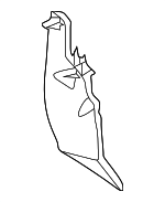 8F0810569 - Body: Partition Panel for Audi: A5, A5 Quattro, S5 Image