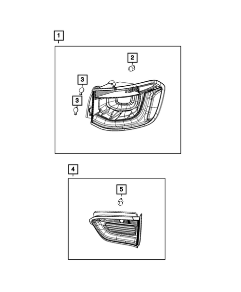 Lamps, Interior and Exterior for 2021 Jeep Compass #11