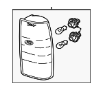 XFB000050 - : Tail Lamp Assembly for Land-Rover Image