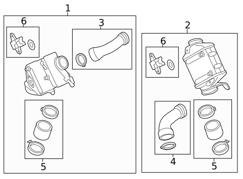 Intercooler for 2011 BMW 750i #1