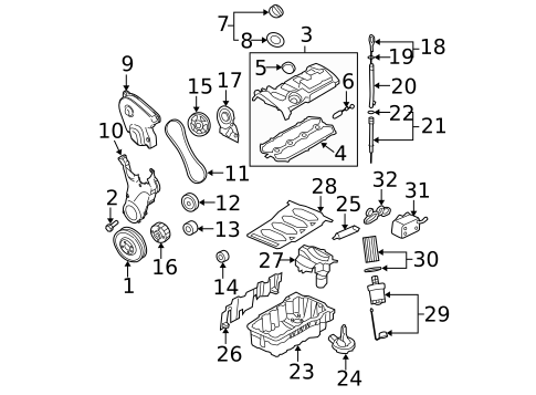 Filters for 2006 Volkswagen Passat #1
