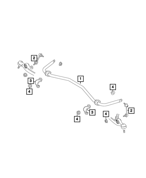 Front Stabilizer Bar for 2018 Fiat 124 Spider #0