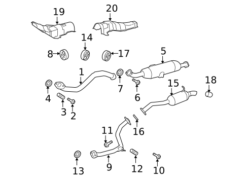 Gaskets & Sealing Systems for 2012 Scion xB #0