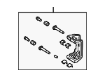 6F9Z2B511C - Brakes: Disc Brake Caliper Bracket for Ford Image