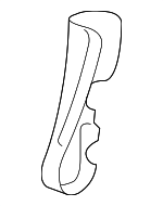 81777S9VA01ZB - Body: Recline Cover for Honda: Pilot Image