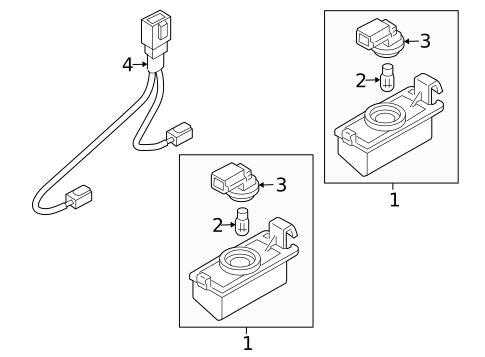 License Lamps for 2006 INFINITI G35 #0