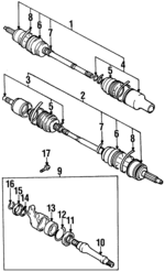 30022661 - Suspension: Cv Intermediate Shaft for GM Image