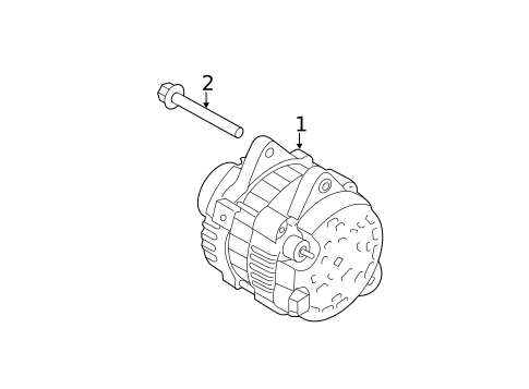 Alternator for 2012 Kia Sorento #1