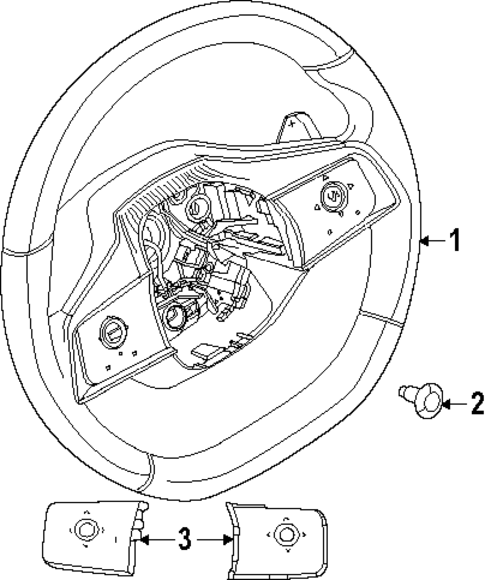 Steering Wheel & Trim for 2025 Nissan Murano #0