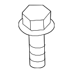 90119A0474 - Suspension: Stabilizer Bar Bolt for Toyota: Avalon, bZ4X, Camry, Crown, Crown Signia, Grand Highlander, Highlander, RAV4, RAV4 Prime, Sienna, Venza Image