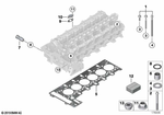 11127548799 - : Set Bolt Cylinder Head for BMW: 128i, 323i, 325i, 325xi, 328i, 328xi, 330i, 330xi, 525i, 525xi, 528i, 528xi, 530i, 530xi, X3 28iX, X3 3.0i, X3 3.0si, X5 3.0si, Z4 3.0i, Z4 3.0si, Z4 30i Image
