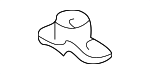 5835133010 - Tire &amp; Wheel: Spare Tire Bracket for Toyota Image