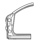TKY870220B - Body: Hinge Pillar for Mazda: CX-9 Image