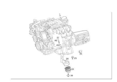 Engine Suspension for 2008 Mercedes-Benz CL600 #0