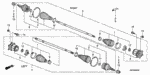 44329S2AN01 - Chassis: BAND C for Honda Image