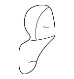 6631031010C0 - Body: Hook for Lexus: IS300 Image