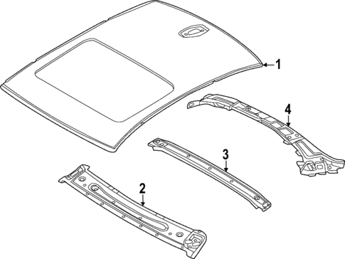 Roof & Components for 2024 BMW 430i xDrive Gran Coupe #0