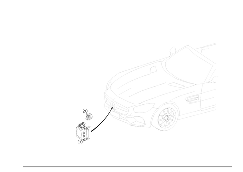 Proximity-Controlled Cruise Control for 2018 Mercedes-Benz AMG GT R #0