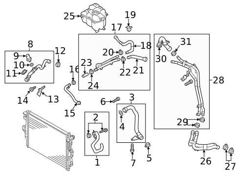 Hoses & Lines for 2016 Porsche Cayenne #0