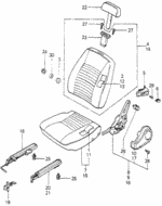 77515SA0661 - : Plate, Front Seat Stopper for Honda Image
