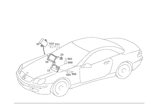 Central Gateway/System Diagnosis for 2012 Mercedes-Benz SL550 #0