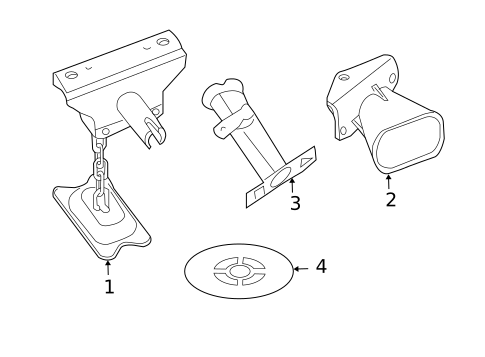 Spare Tire Carrier for 2012 Suzuki Equator #1