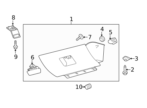 Instrument Panel for 2013 Ford Mustang #2