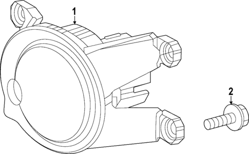 Fog Lamps for 2023 Toyota Corolla Cross #0