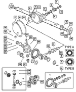 6028041 - Rear Axle: Pinion Yoke Nut for Mopar Image