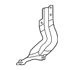 3CM821135 - Body: Front Mount Bracket for Volkswagen: Atlas, Atlas Cross Sport Image