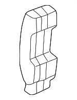 4675278 - : Bumper Retainer for Saab: 9-3 Image