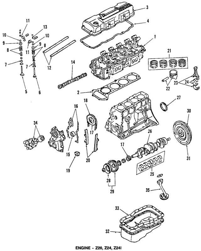 1505030W00 - : Oil Pick-Up for Nissan: 720, D21 Image