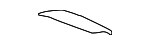 80A805313 - Body: Body C-Pillar Reinforcement Bracket for Audi Image image