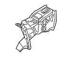 80A809302CSTL - Body: Wheel Housing Bracket for Audi Image image