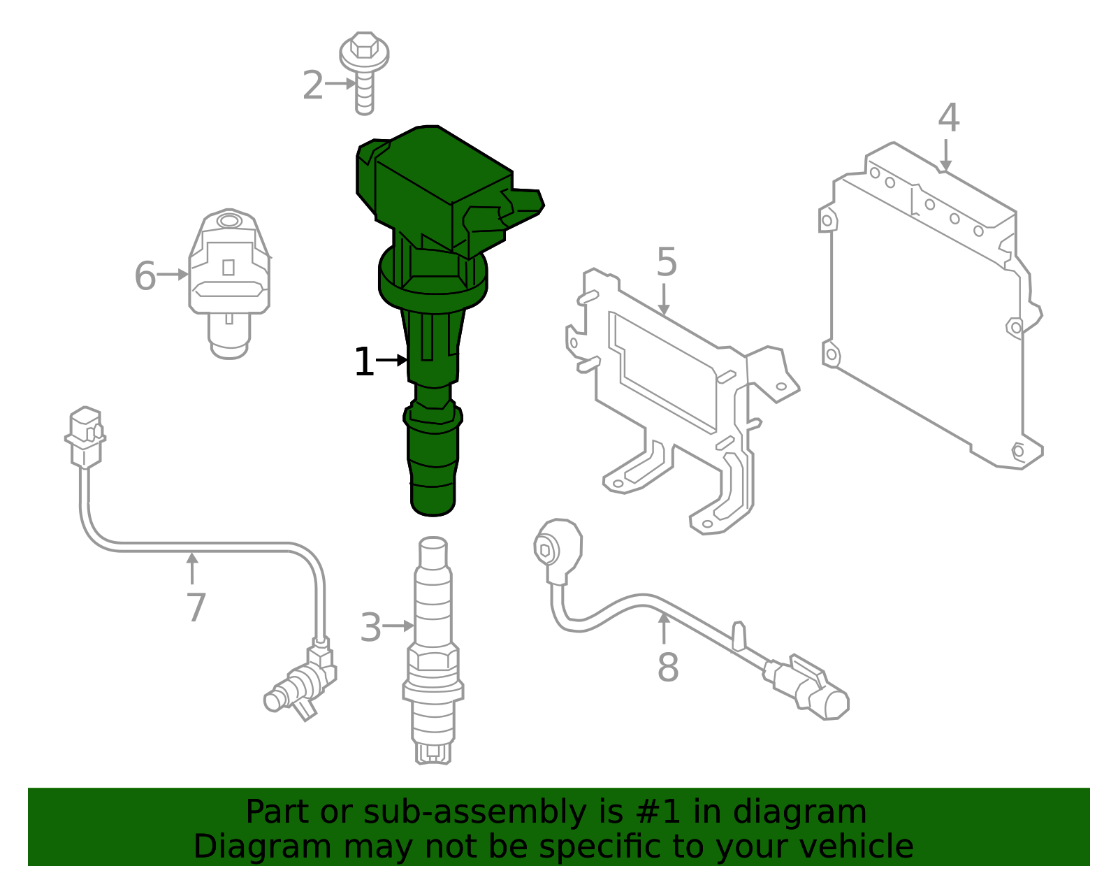 27301 03HA0 - Ignition Coil 2017-2023 Kia | Kia Cheap Parts