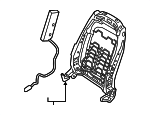 88410H9020 - Body: Seat Back Frame for Kia: Rio Image