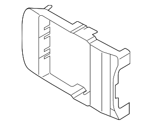 4N0907693A - : Blind Spot Detection System Warning Sensor Bracket for Audi Image
