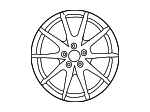 17240100027X10 - Suspension: Wheel, Alloy for Mercedes-Benz Image