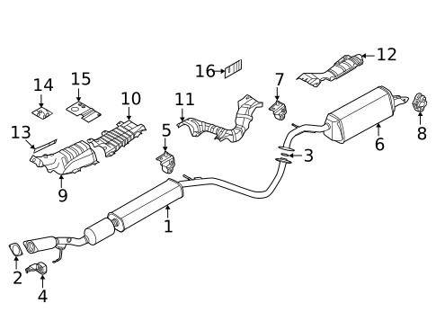 Mufflers for 2025 Nissan Kicks #0