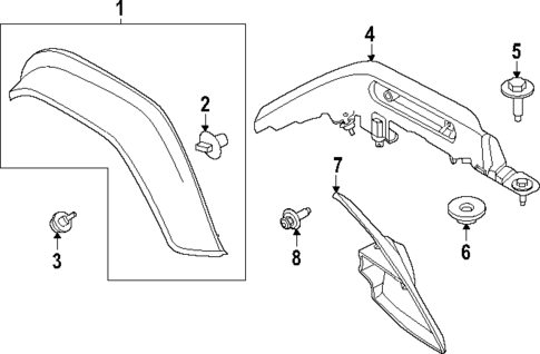 Exterior Trim - Fender for 2022 Ford Bronco #0