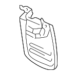 766210C030 - Accessories: Mud Guard for Toyota: Sequoia, Tundra Image