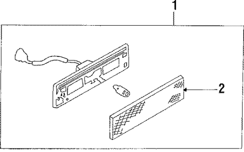 Side Marker Lamps for 1989 Mazda RX-7 #0