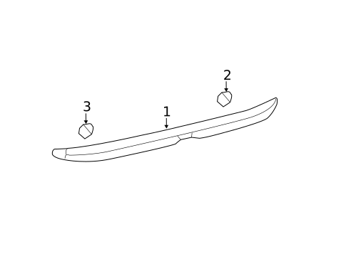 Spoiler for 2007 Toyota Camry #1