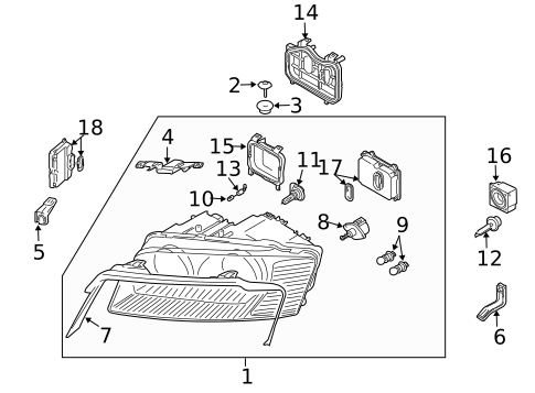 Gaskets & Sealing Systems for 2005 Audi A8 Quattro #0