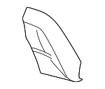 YF1Z5466800AA - Body: Seat Back Pad for Ford: Taurus Image