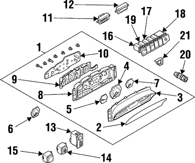K24155490 - : Instrument Light Rheostat for Kia Image