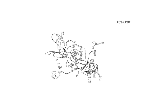 Acceleration Skid Control (Asr) for 1989 Mercedes-Benz 300TE #1